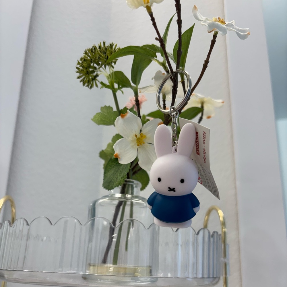 Miffy🐰Blue Bunny Keychain